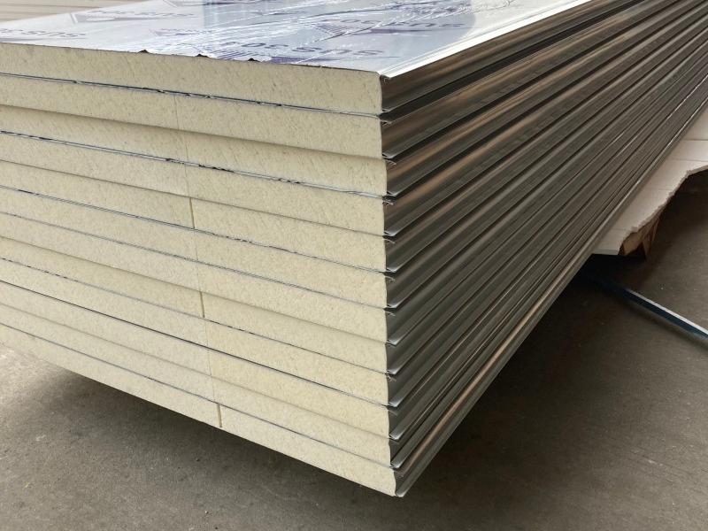Polyurethane-sealed rock wool board