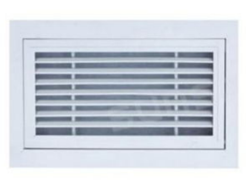 Door-hinged return air inlet