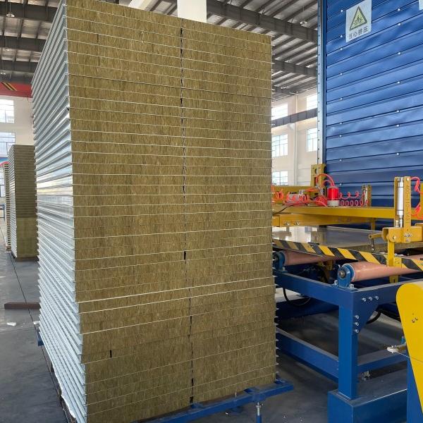 Mechanism rock wool purification board