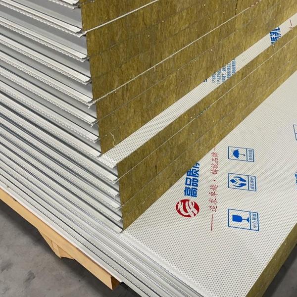Mechanism rock wool purification board