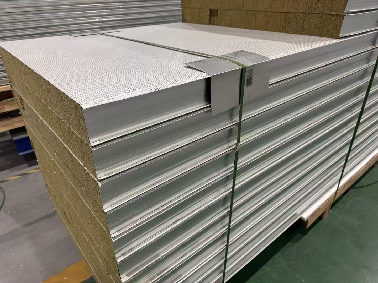 Rock wool sound-absorbing board