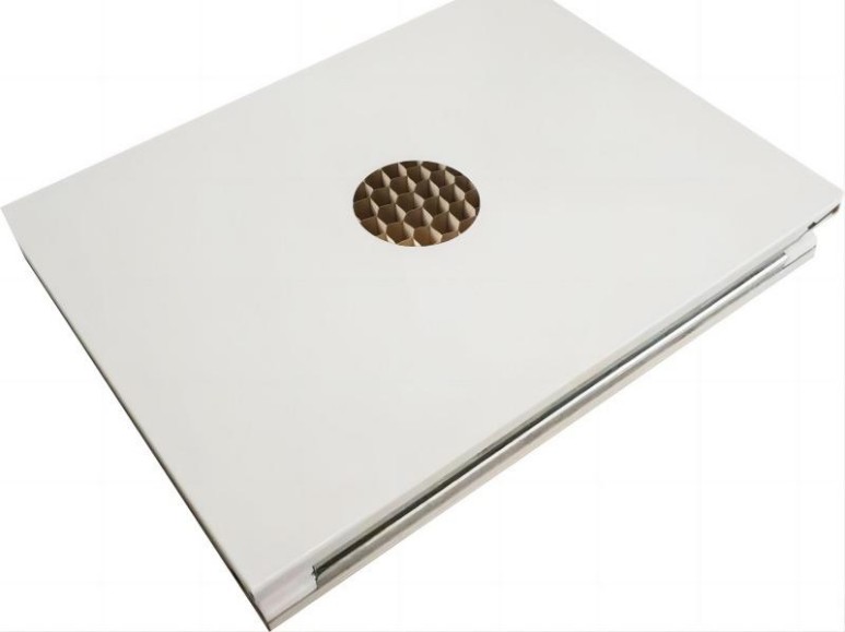 Handmade paper honeycomb sandwich panel